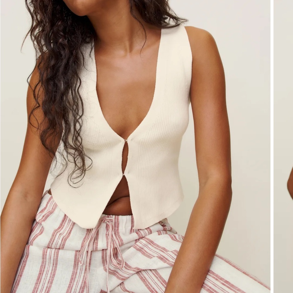 Reformation knit top NWT